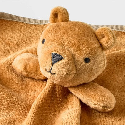 Baby 6pk Bear Bath Towel - Cloud Island™ Brown