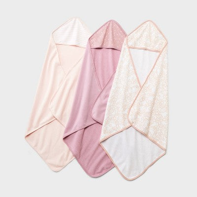 Baby 3pk Hooded Towel - Cloud Island™