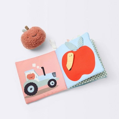 Apple Soft Book For Babies - 2pk - Cloud Island™