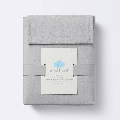 Crib Skirt - Solid Gray - Cloud Island™