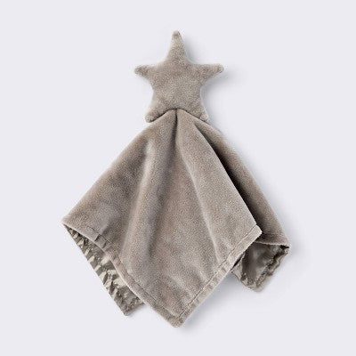 Plush Security Blanket - Gray Star - Cloud Island™