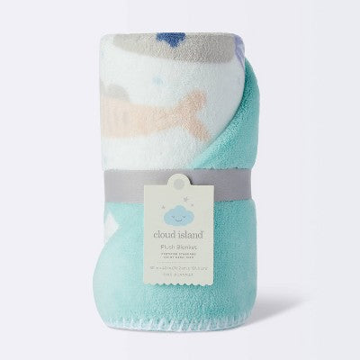 Plush Baby Blanket - Fish - Cloud Island™