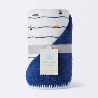 Plush Baby Blanket - Nautical - Cloud Island™