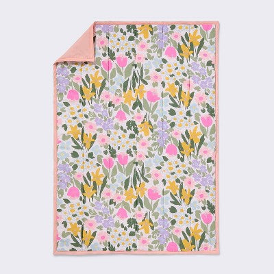  Crib Bedding Set - Painterly Floral - 4pc - Cloud Island™