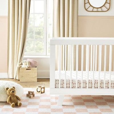  Fitted Jersey Crib Sheet - Ditsy Rose - 2pk - Cloud Island™