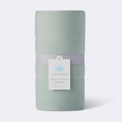  Rayon From Bamboo Quilted Baby Blanket - Green - Cloud Island™
