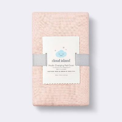  Muslin Changing Pad Cover - Pink - Cloud Island™