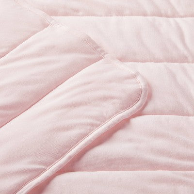  Rayon From Bamboo Quilted Baby Blanket - Light Pink - Cloud Island™