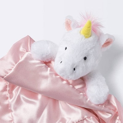  White Unicorn Small Security Blanket - Cloud Island™