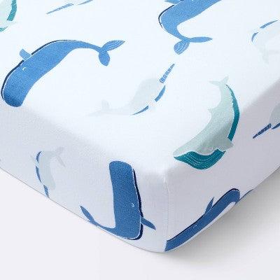  Fitted Crib Sheet Sleepy Tides - Cloud Island™