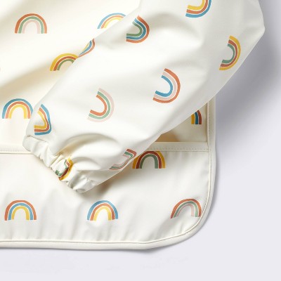  Long Sleeve Bib - Rainbow - Cloud Island™