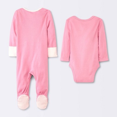  Baby Girls' Layette Gifting Bundle - Cloud Island™ Pink