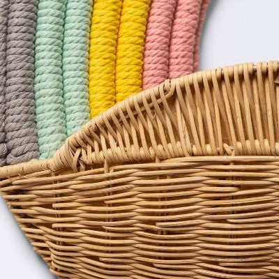  Hanging Wall Storage Rainbow Basket - Cloud Island™