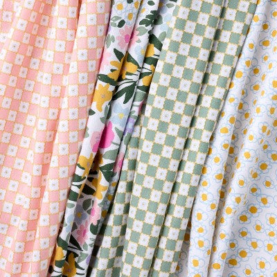  Flannel Baby Blankets - Painterly Floral - 4pk - Cloud Island™