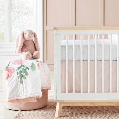  Crib Bedding Set - Floral - 4pc - Cloud Island™