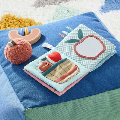  Apple Soft Book For Babies - 2pk - Cloud Island™