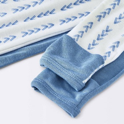  Baby Boys' 2pk So Very Soft Modal Blend Sleep N' Play - Cloud Island™ Light Blue