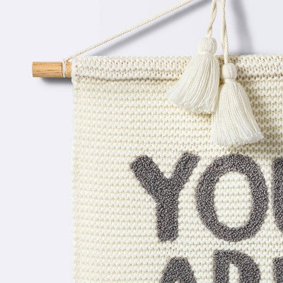  You Are Loved Fiber Wall Art - Cloud Island™