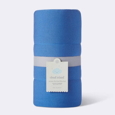  Rayon From Bamboo Quilted Baby Blanket - Blue - Cloud Island™