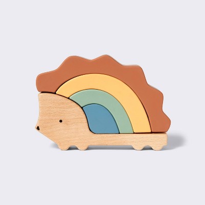  Silicone Toy - Hedgehog Stacker - Cloud Island™