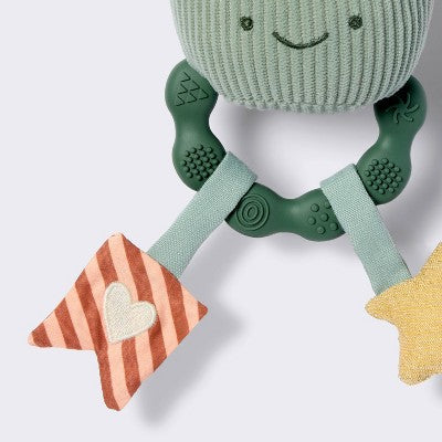  Handheld Plush Rattle Baby Toy - Cupcake - Cloud Island™