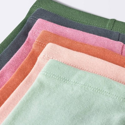  Baby 6pk Basic Pants - Cloud Island™ Coral Orange