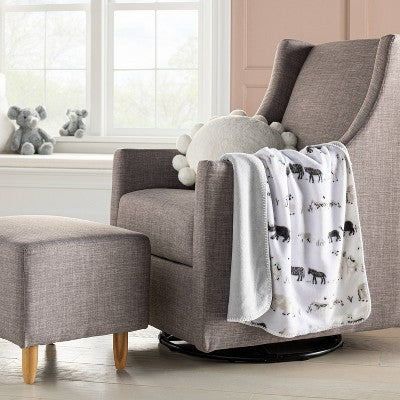  Plush Two By Two Baby Blanket - Animals - Cloud Island™