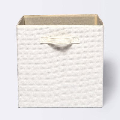  Waffle Weave 13"x13" Storage Cube - Cloud Island™