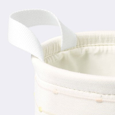  Round Bin With Slub Stitching - Cloud Island™