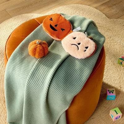  Pumpkin Halloween Soft Book For Babies - 2pk - Cloud Island™