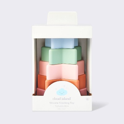  Star Stacker Silicone Toy - Cloud Island™