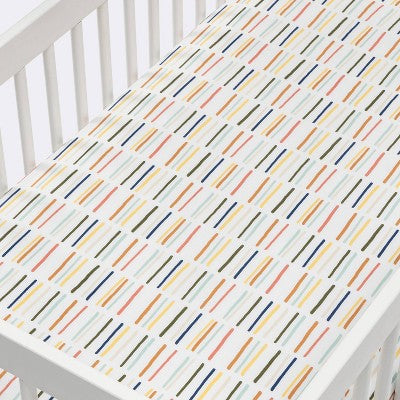  Fitted Crib Sheet Dashes - Cloud Island™