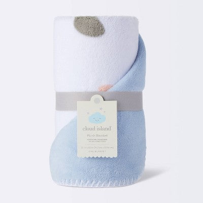  Plush Baby Blanket - Multi Dot - Cloud Island™
