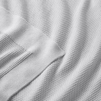  Seed Stitch Sweater Knit Baby Blanket - Gray - Cloud Island™