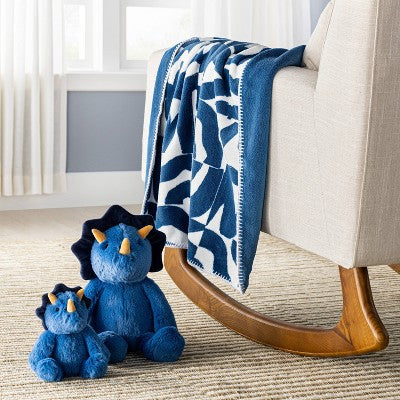  Plush Baby Blanket - Tile Print - Cloud Island™