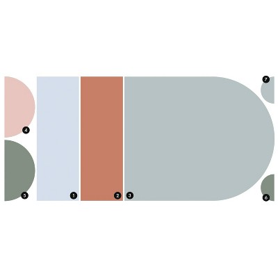  Peel And Stick Wall Decals - Modern Shapes - Cloud Island™