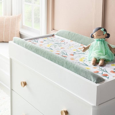  Wipeable Changing Pad Cover - Garden Floral - Cloud Island™