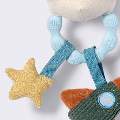  Handheld Plush Rattle Baby Toy - Planet - Cloud Island™