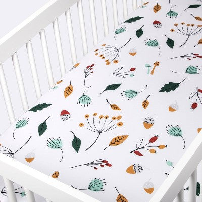  Fitted Crib Sheet Foilage - Cloud Island™