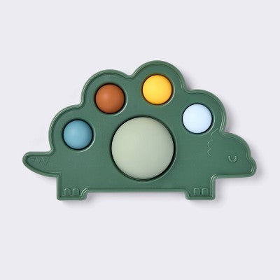  Silicone Pop-it Baby Toy - Dino - Cloud Island™