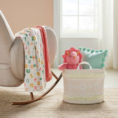  Plush Baby Blanket - Alphabet - Cloud Island™