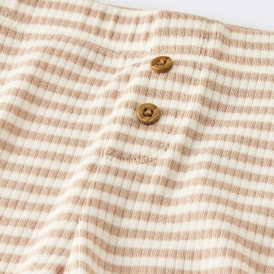  Baby Boys' 2pc Mama's Mini Embroidered Sweatshirt Set - Cloud Island™ Tan