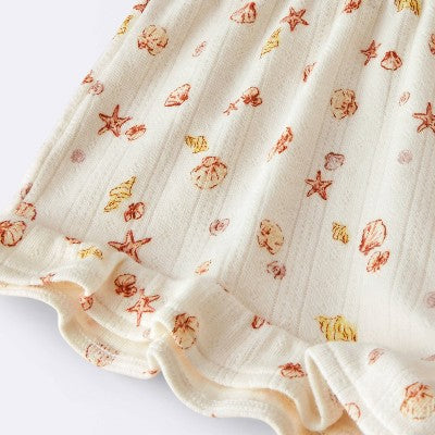  Baby Girls' Tank Top & Ruffle Shorts Set - Cloud Island™