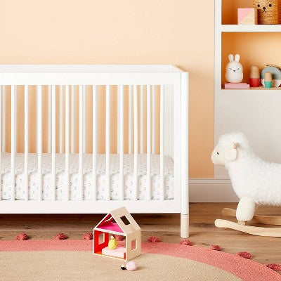  Fitted Crib Sheet Rainbows - Cloud Island™