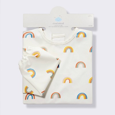 Long Sleeve Bib - Rainbow - Cloud Island™