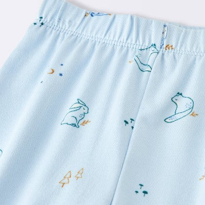  Toddler Boys' 2pc Long Sleeve Smooth Jersey Snug Fit Pajama Set - Cloud Island™