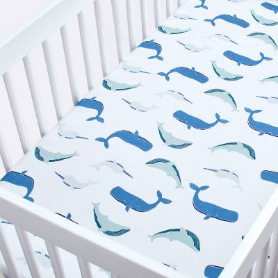  Fitted Crib Sheet Sleepy Tides - Cloud Island™