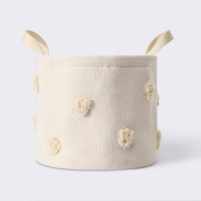  Medium Decorative Basket - Cream - Cloud Island™