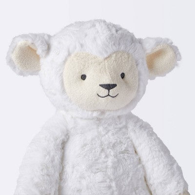  Plush Animal With Mini Plush Stuffed Animal Toy - Lamb - 2pc - Cloud Island™