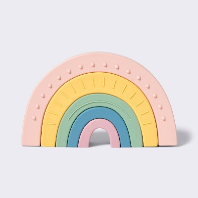  Silicone Toy - Rainbow Stacker - Cloud Island™